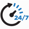 24/7 support